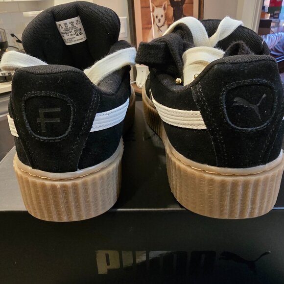 Puma x Rihanna Fenty Creeper Phatty - Black Women's Size 10 (399332-01) NEW READ - Picture 10 of 12